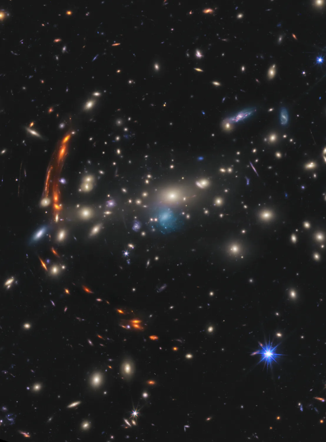 MS 0451 galaxy cluster